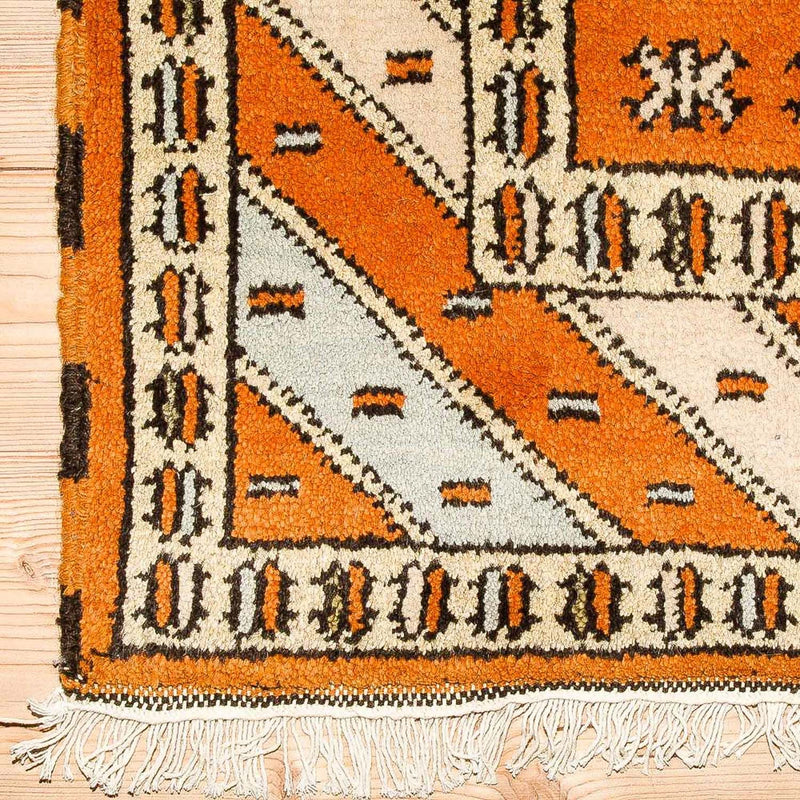 Tappeto orientale - 149 x 93 cm - arancione