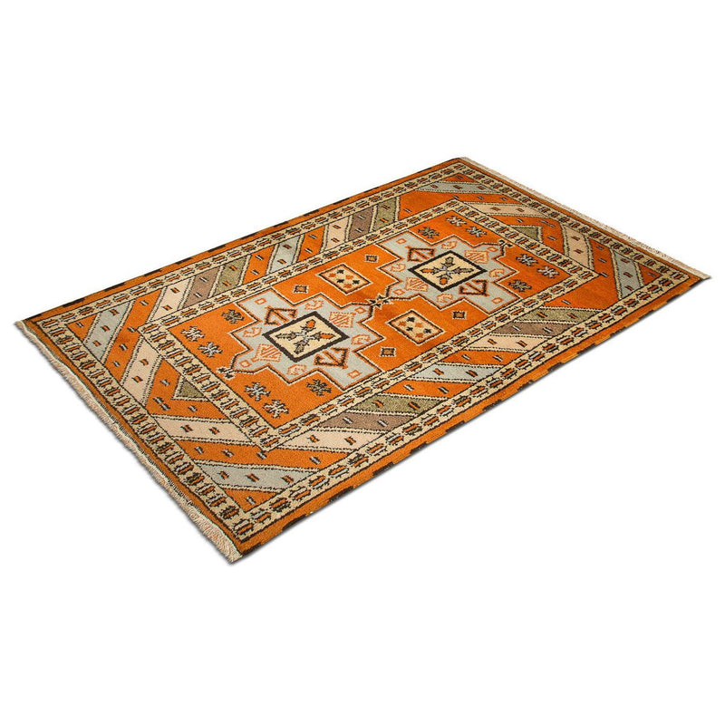 Tappeto orientale - 149 x 93 cm - arancione
