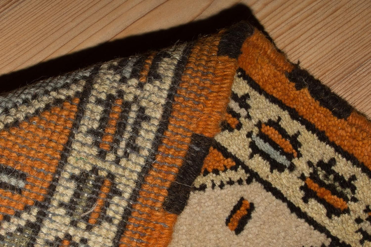 Tappeto orientale - 149 x 93 cm - arancione