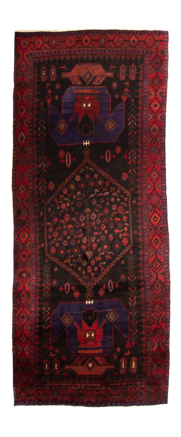 Tappeto corsia Tappeto Persero - Nomade - 380 x 146 cm - blu scuro