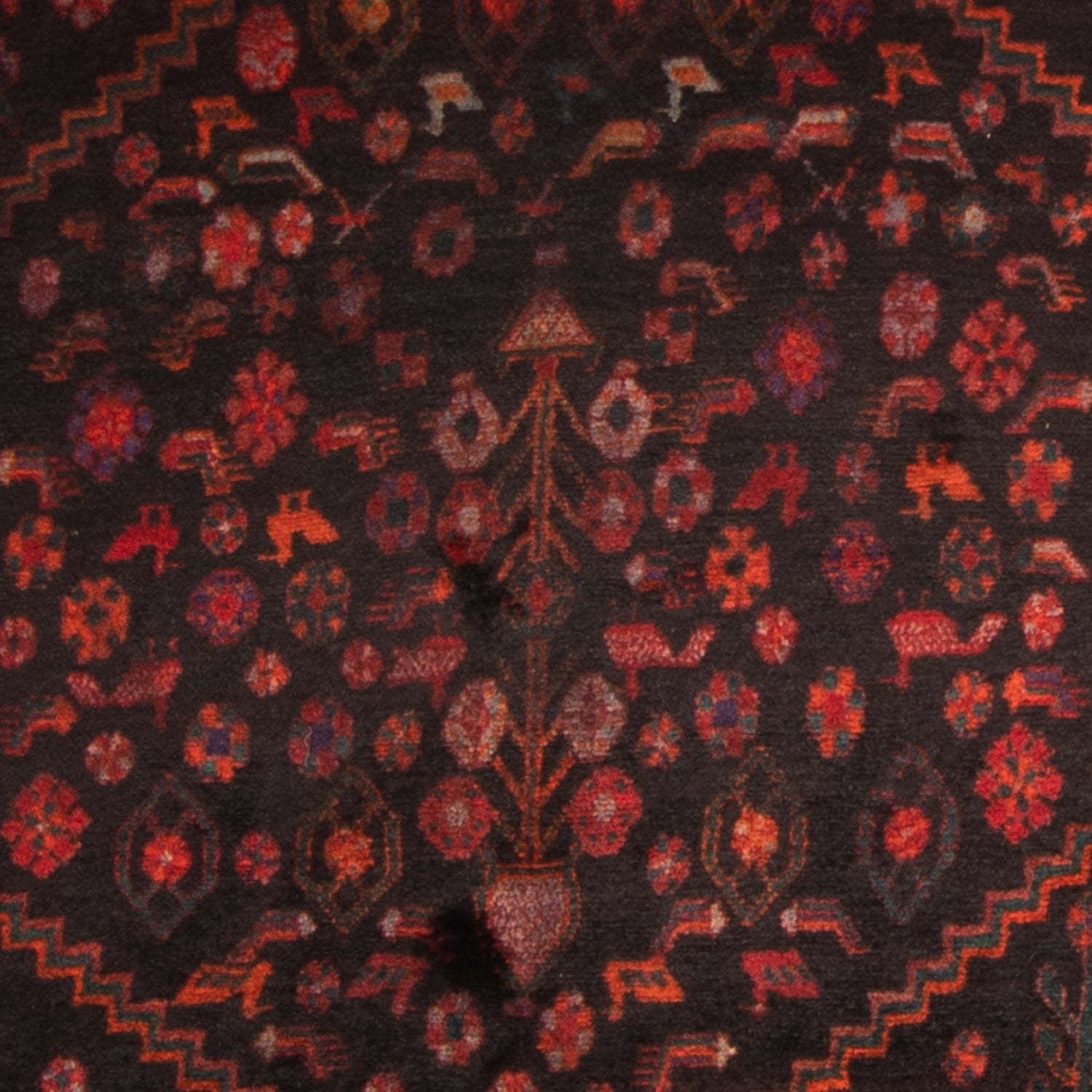 Tappeto corsia Tappeto Persero - Nomade - 380 x 146 cm - blu scuro
