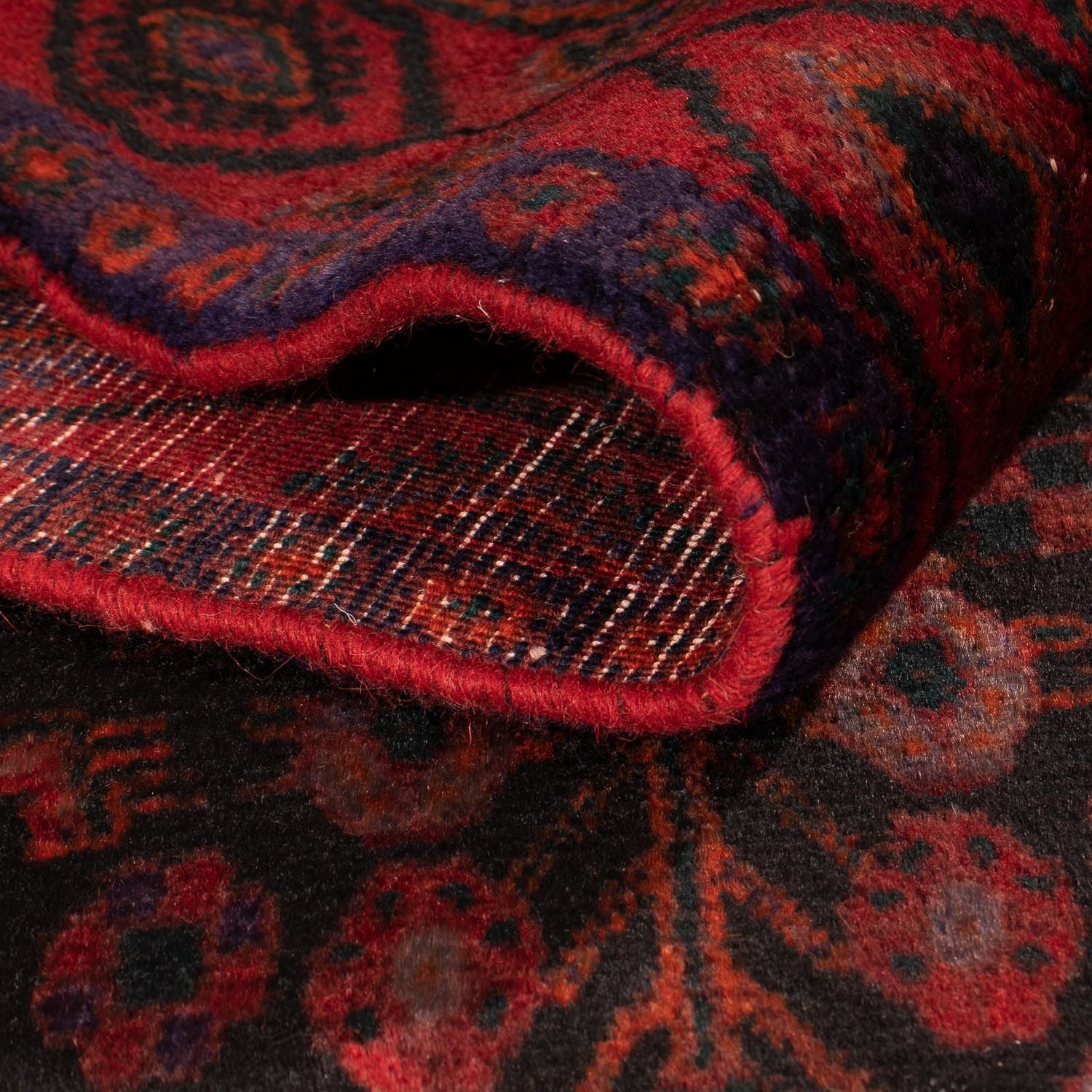 Tappeto corsia Tappeto Persero - Nomade - 380 x 146 cm - blu scuro