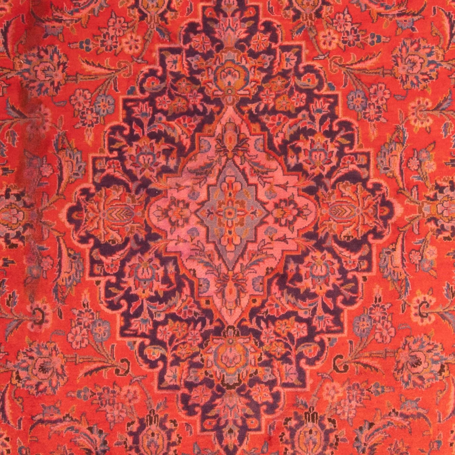 Tappeto Persero - Keshan - 390 x 250 cm - rosso chiaro