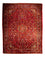Tappeto Persero - Nomade - 460 x 326 cm - rosso scuro