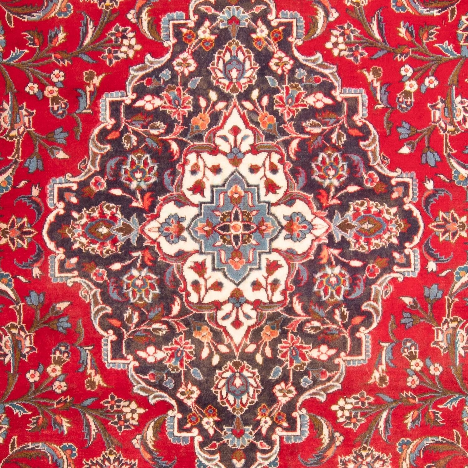 Tappeto Persero - Keshan - 401 x 291 cm - rosso