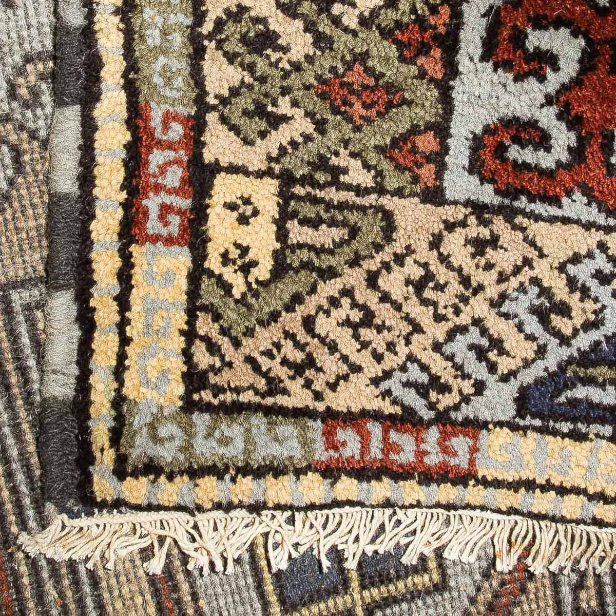 Tappeto orientale - 151 x 92 cm - blu chiaro