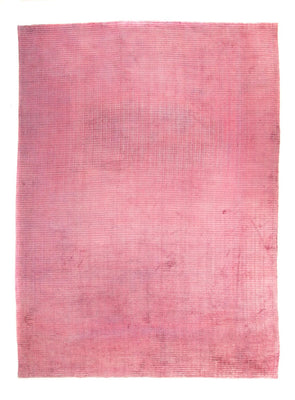 Tappeto in viscosa - 313 x 226 cm - rosa