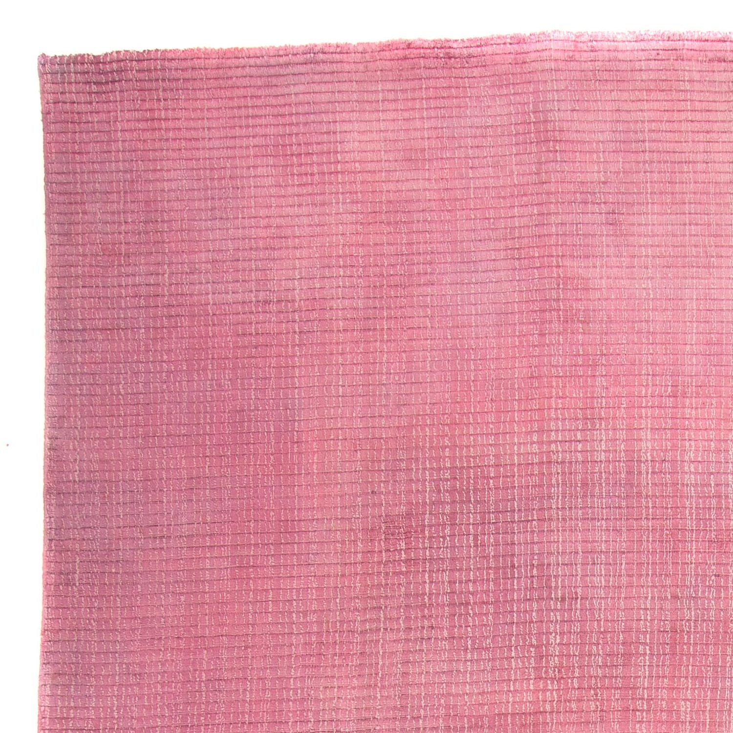 Tappeto in viscosa - 313 x 226 cm - rosa