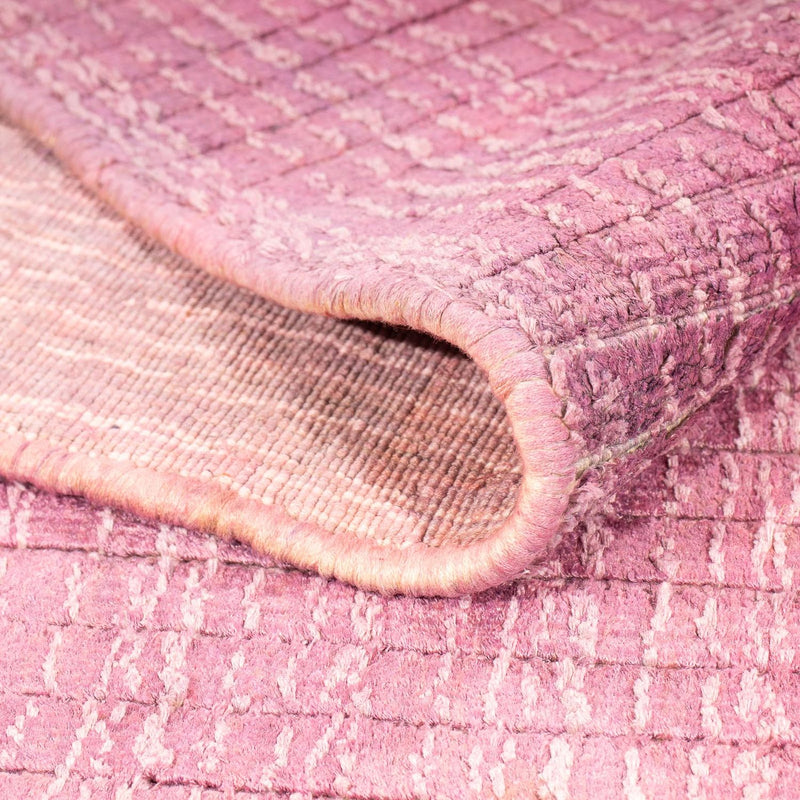 Tappeto in viscosa - 313 x 226 cm - rosa