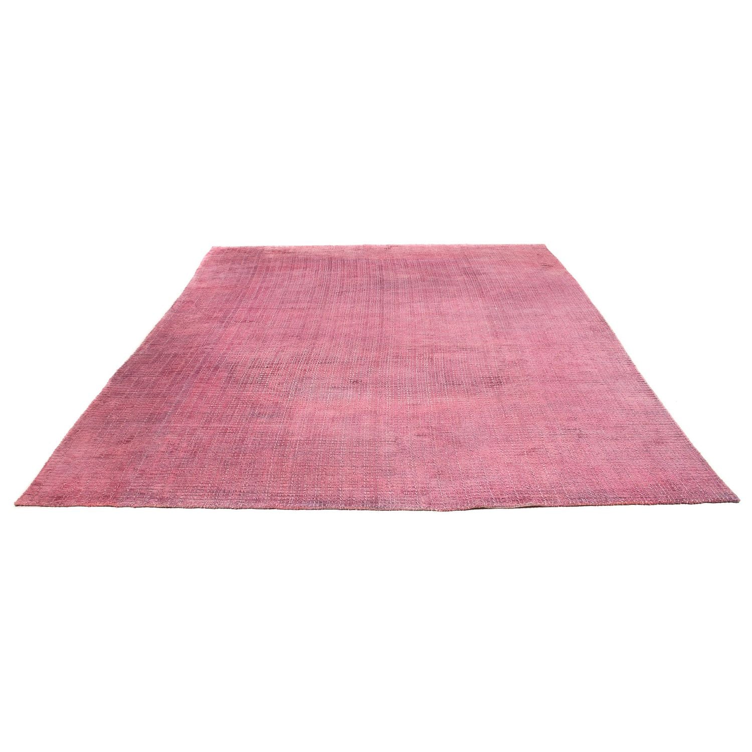 Tappeto in viscosa - 313 x 226 cm - rosa