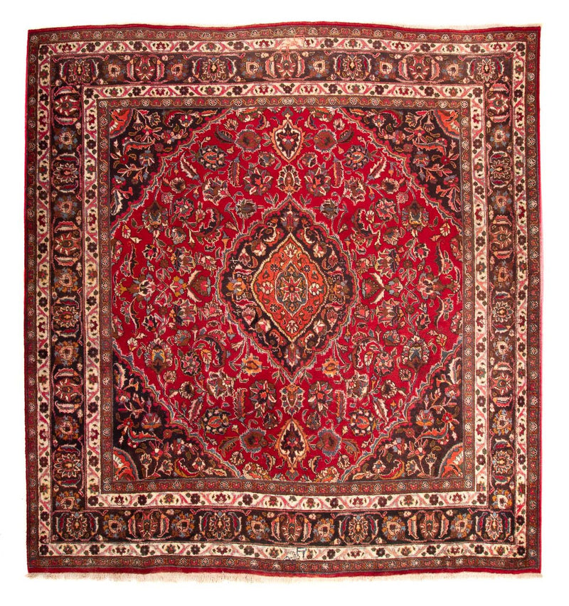 Tappeto Persero - Classico quadrato  - 320 x 300 cm - rosso scuro