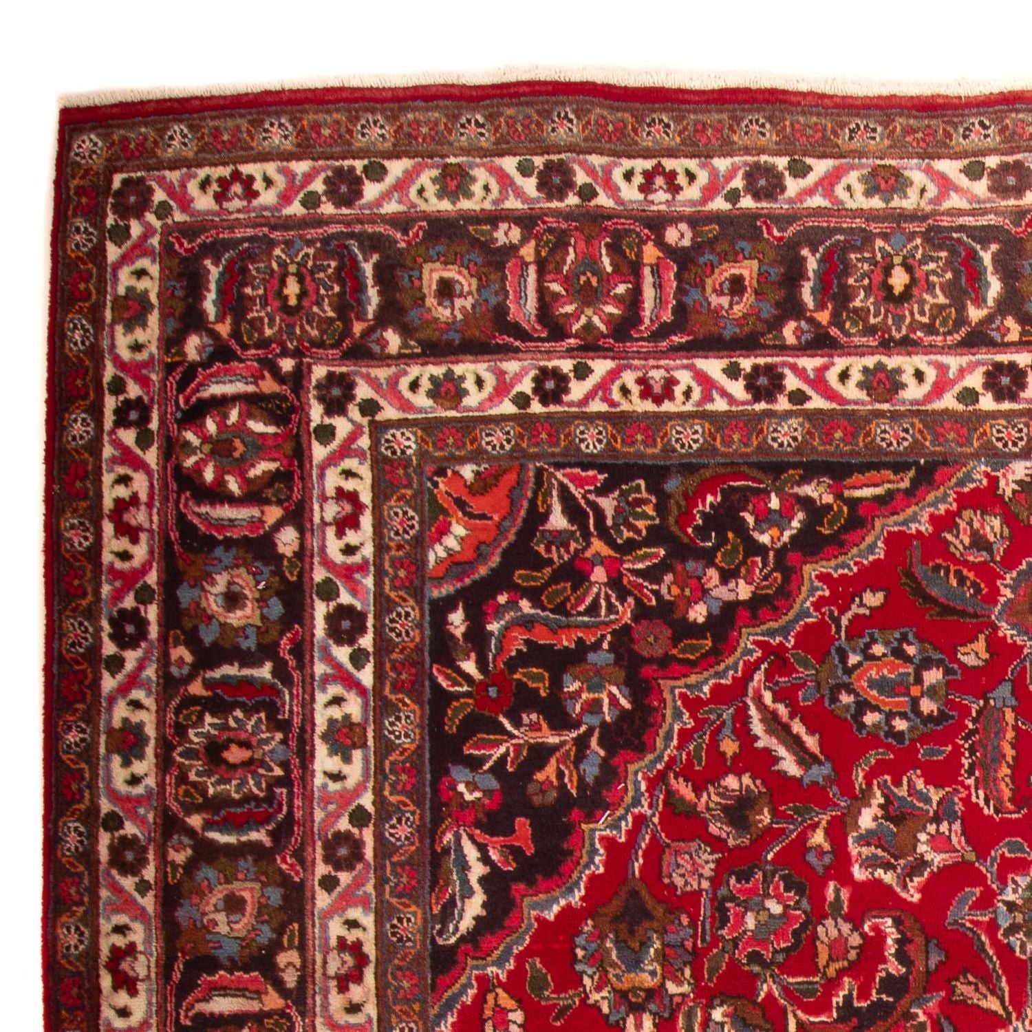 Tappeto Persero - Classico quadrato  - 320 x 300 cm - rosso scuro
