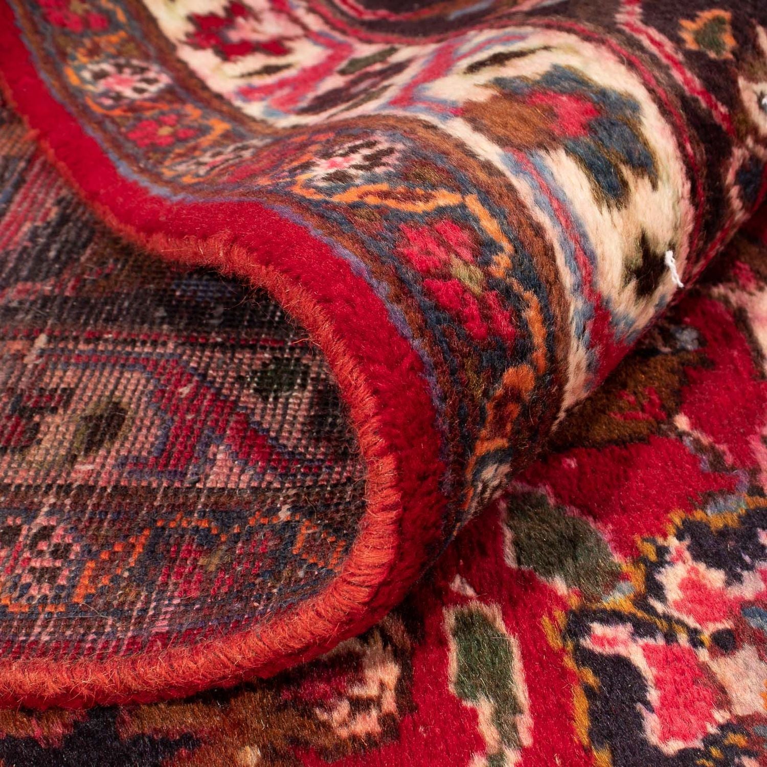 Tappeto Persero - Classico quadrato  - 320 x 300 cm - rosso scuro