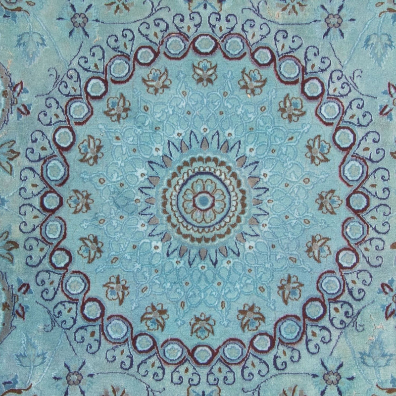 Tappeto Persero - Nain - Reale - 350 x 250 cm - blu chiaro