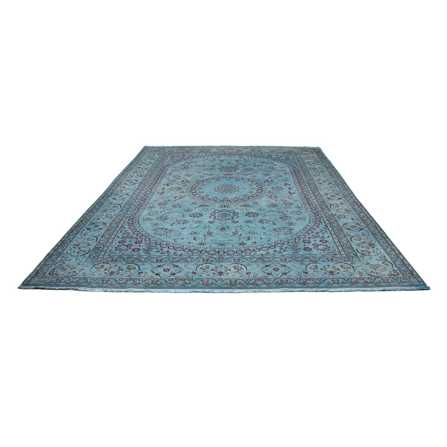 Tappeto Persero - Nain - Reale - 350 x 250 cm - blu chiaro