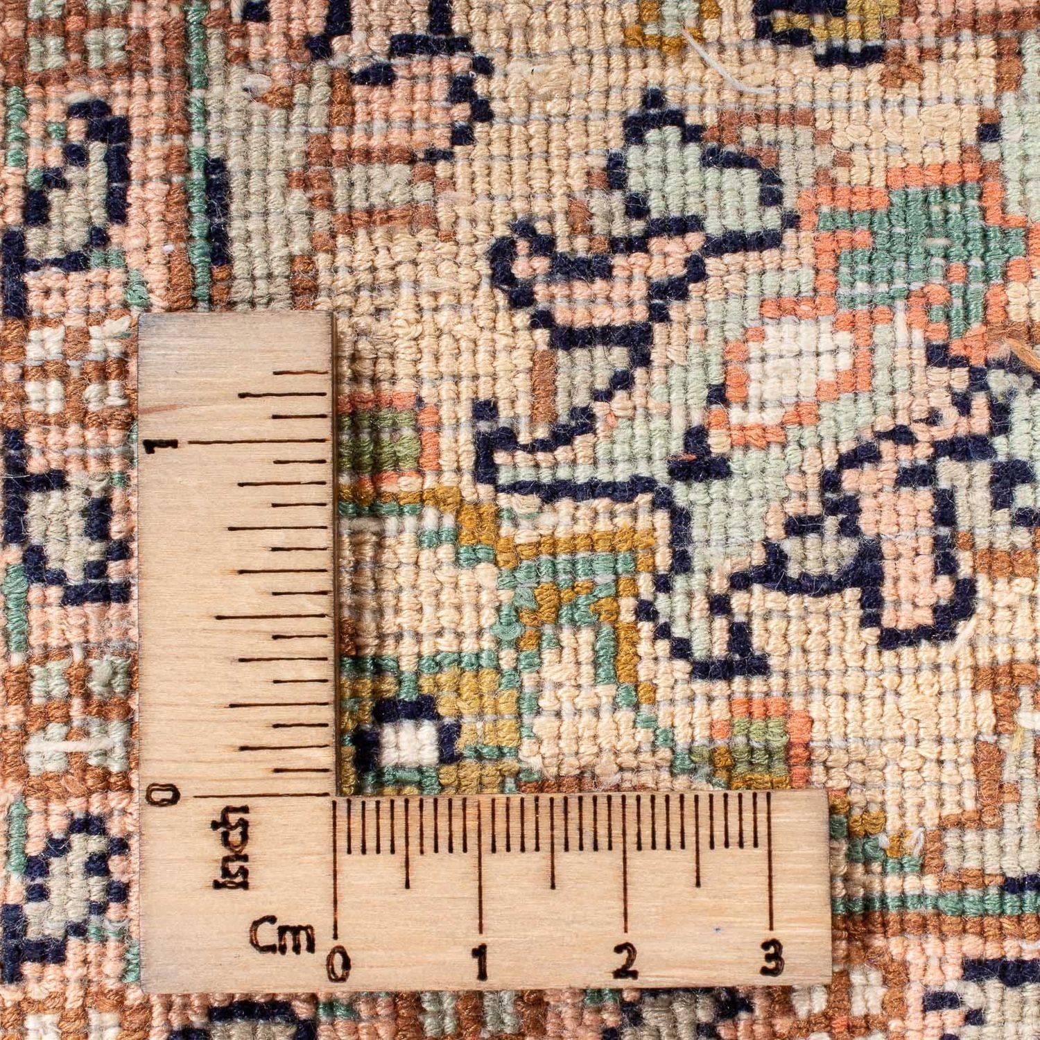 Tappeto di seta - Seta del Kashmir - 150 x 96 cm - crema