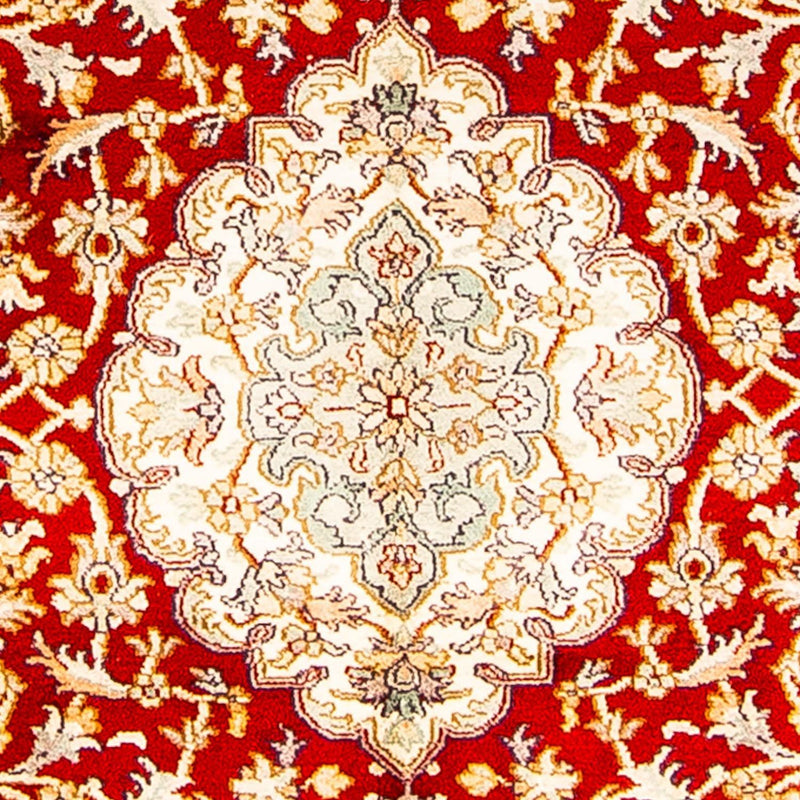 Tappeto di seta - Seta del Kashmir - 186 x 129 cm - rosso