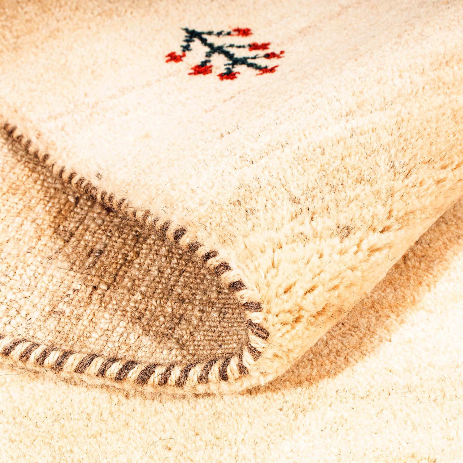 Tappeto Gabbeh - Loribaft Persero - 199 x 141 cm - beige chiaro