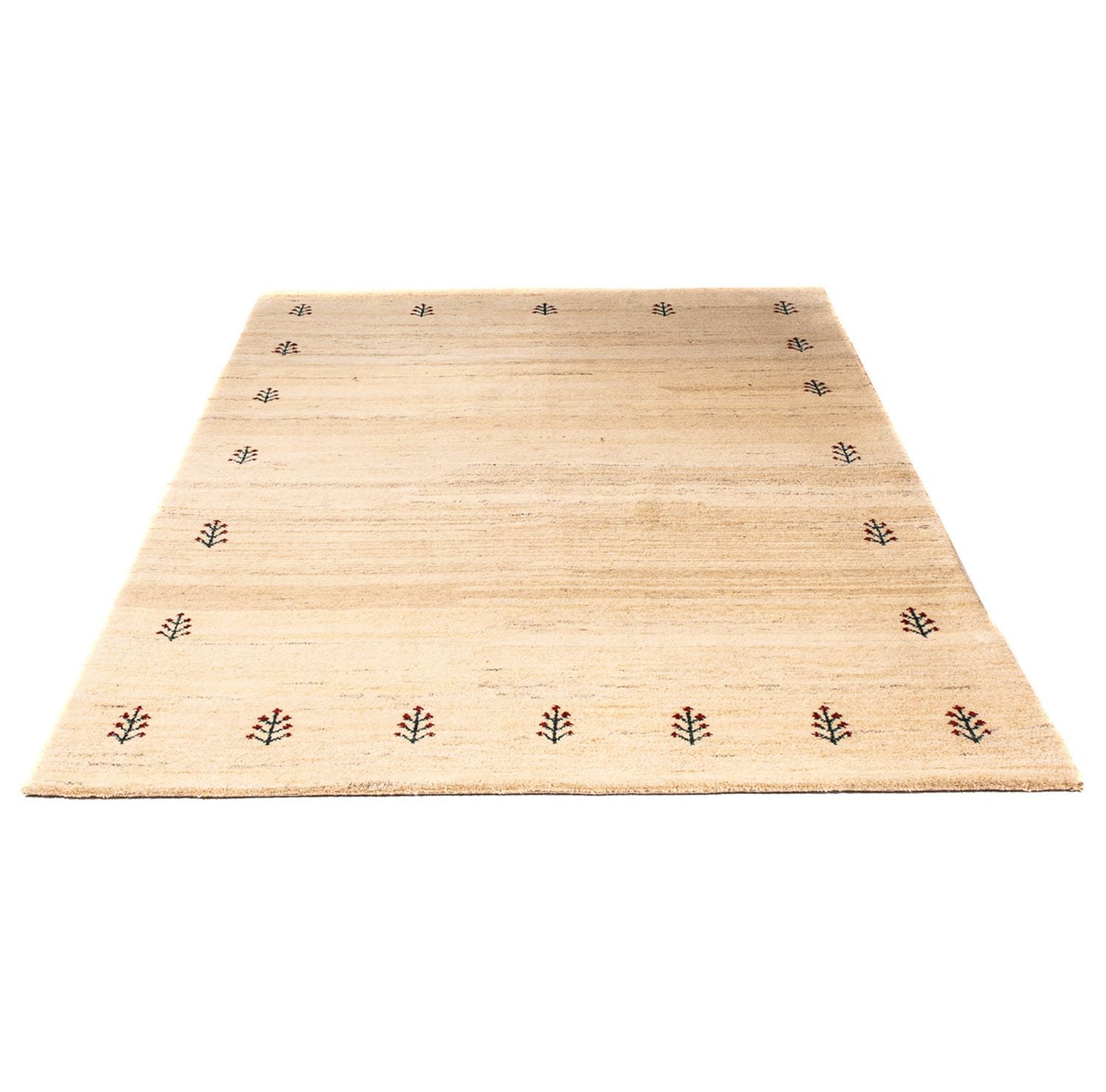 Tappeto Gabbeh - Loribaft Persero - 199 x 141 cm - beige chiaro