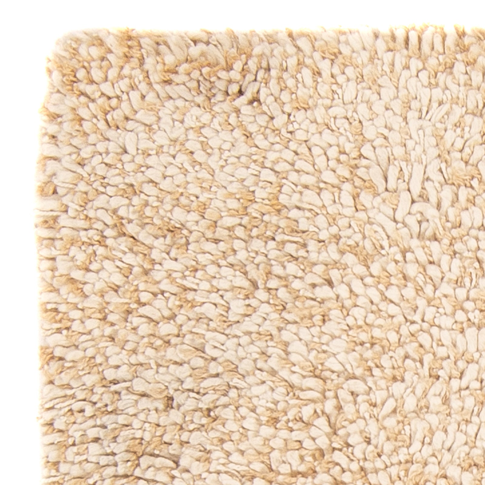 Tappeto a pelo alto - 90 x 60 cm - beige