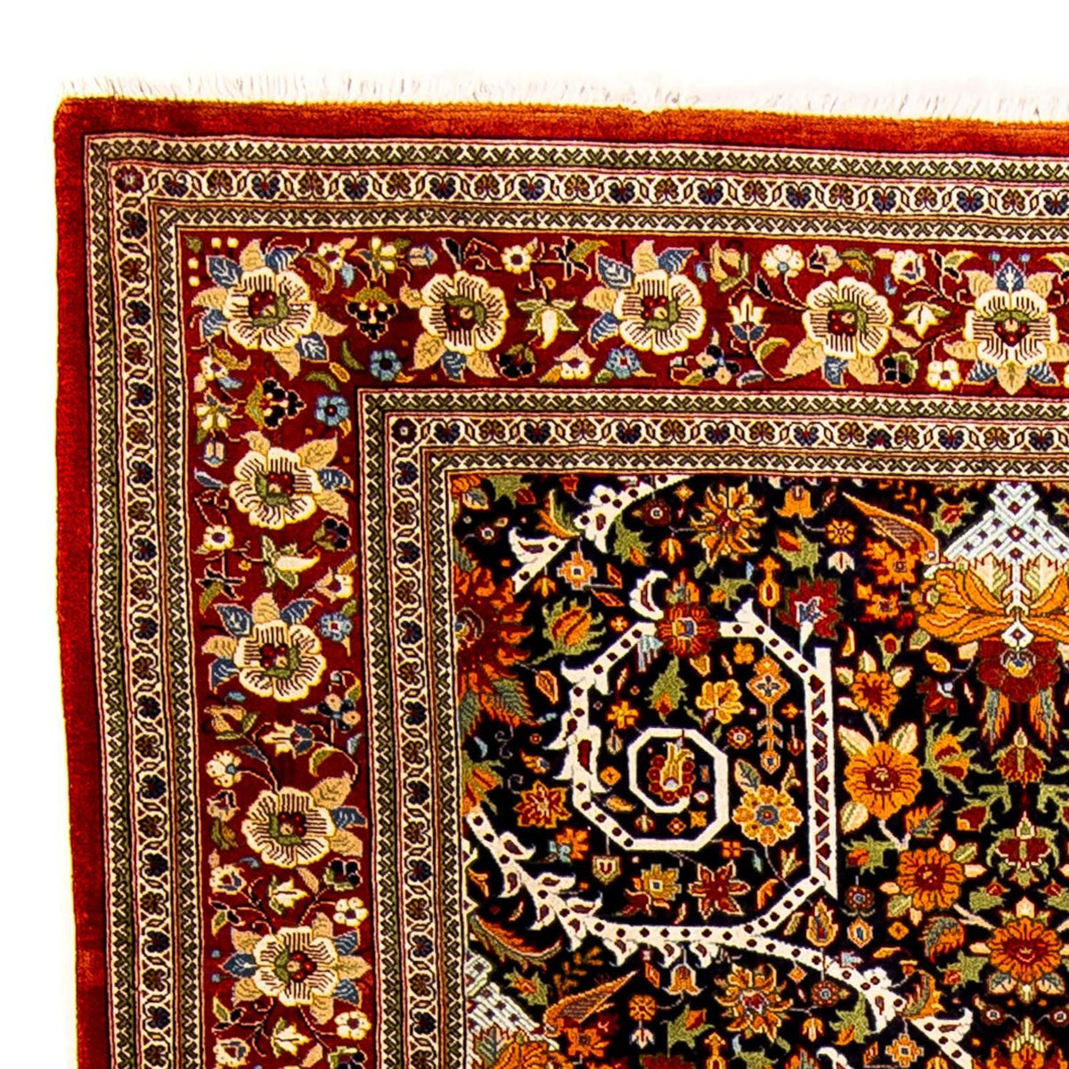Qom Tappeto 116x216cm - Tappeto persiano