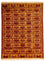 Tappeto di seta - seta afgana - 173 x 126 cm - oro
