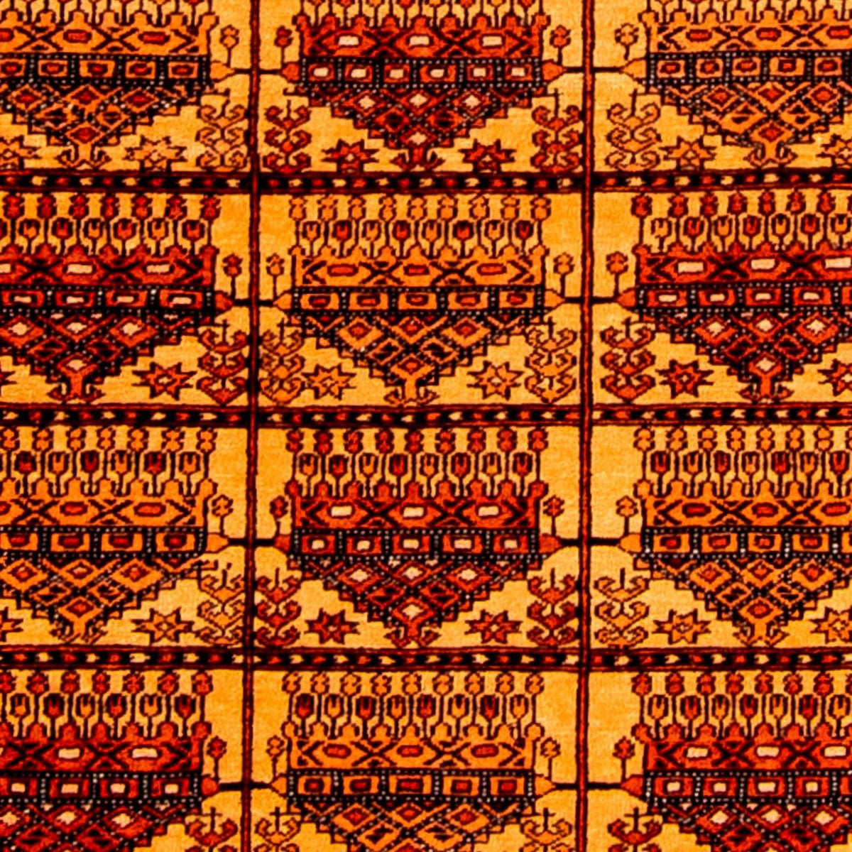 Tappeto di seta - seta afgana - 173 x 126 cm - oro