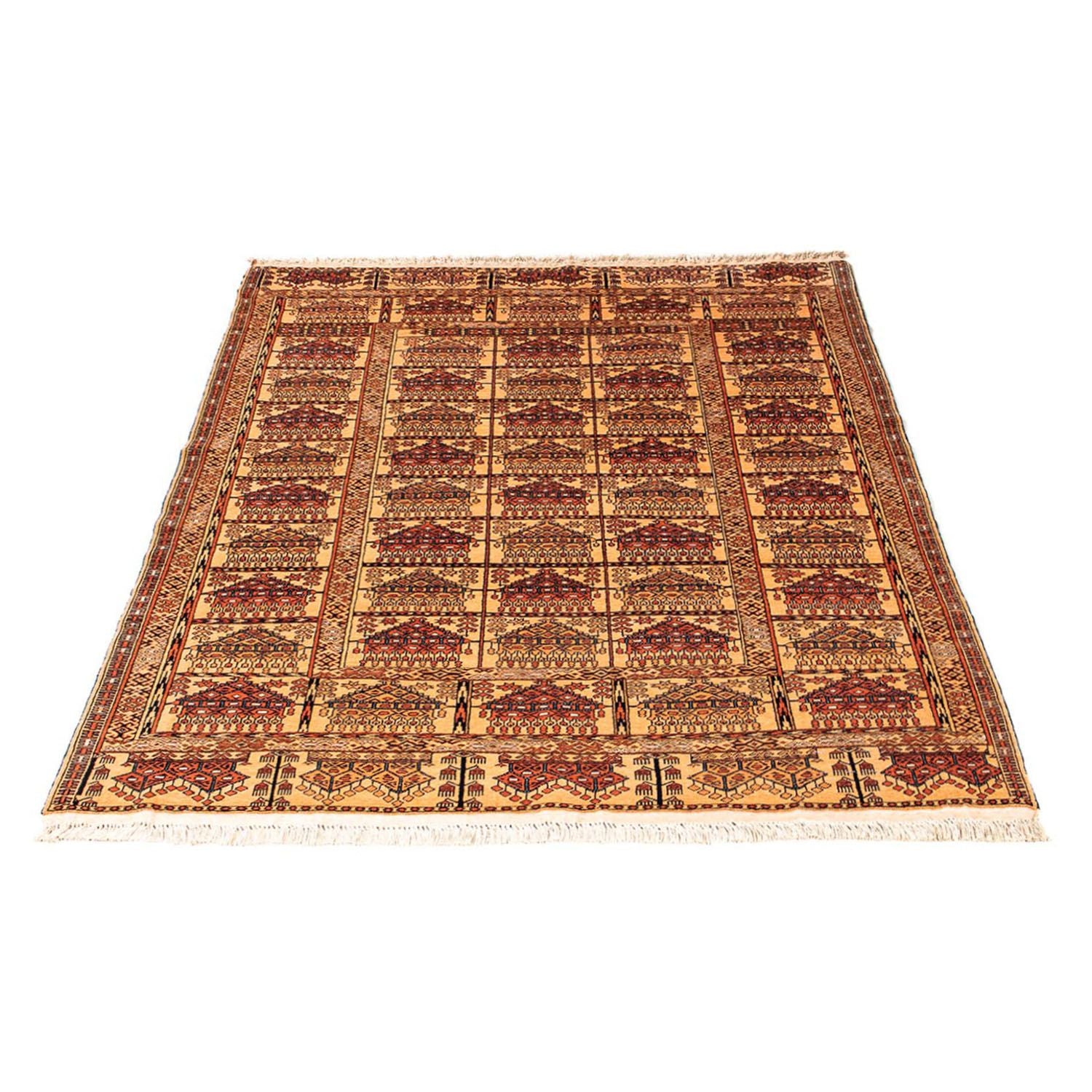 Tappeto di seta - seta afgana - 173 x 126 cm - oro