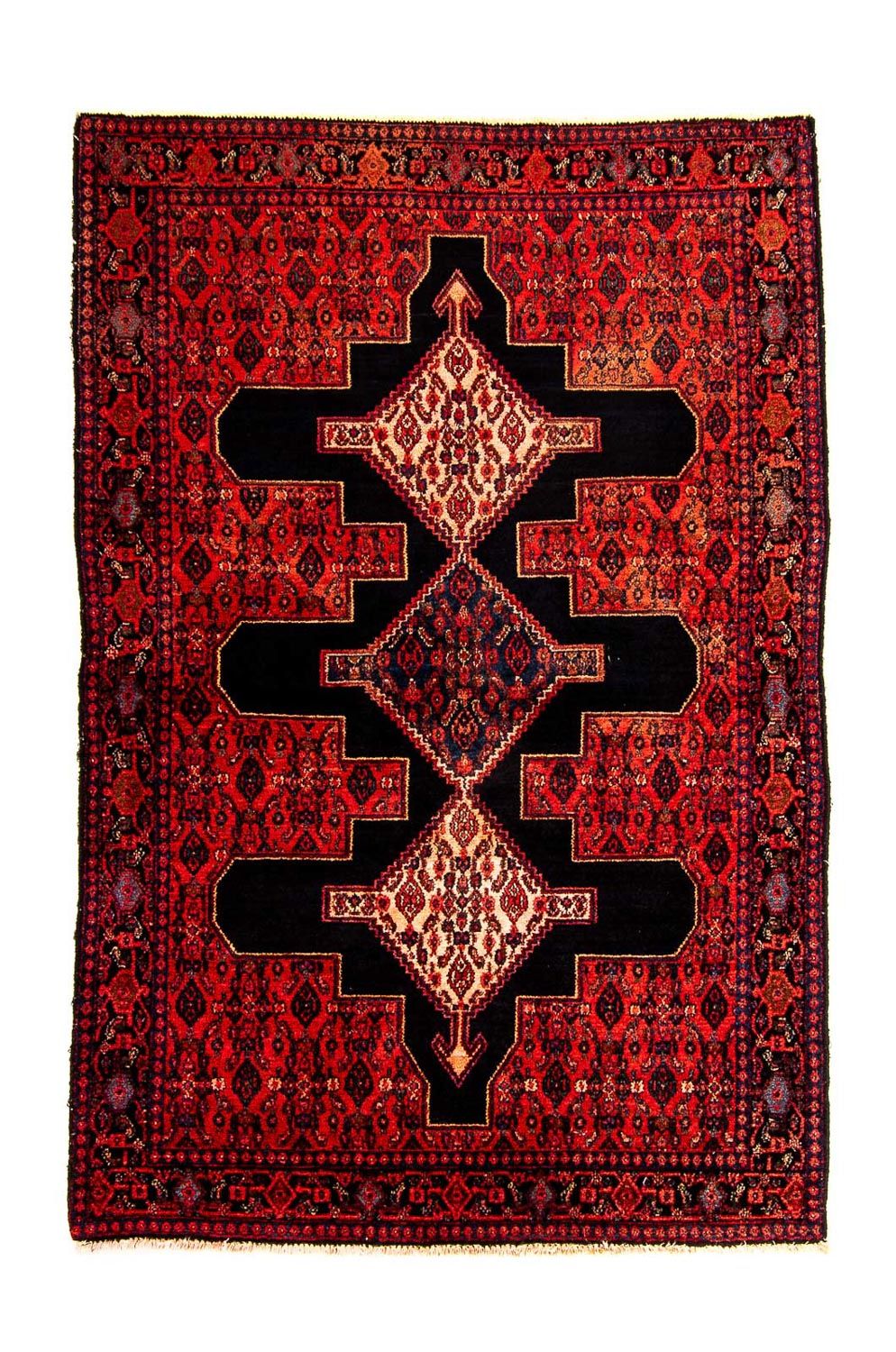 Tappeto Persero - Classico - 181 x 124 cm - rosso scuro