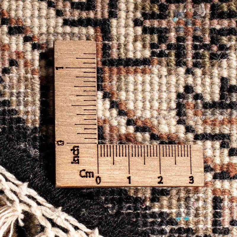 Tappeto orientale - Bidjar - Indo rotondo  - 93 x 93 cm - blu scuro