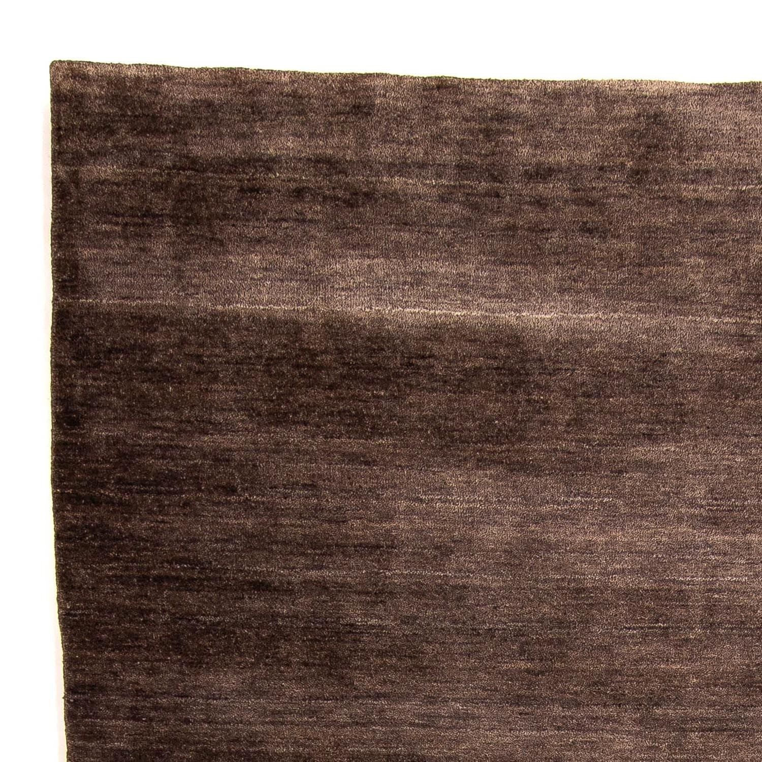Tappeto Gabbeh - Indus - 298 x 200 cm - marrone scuro