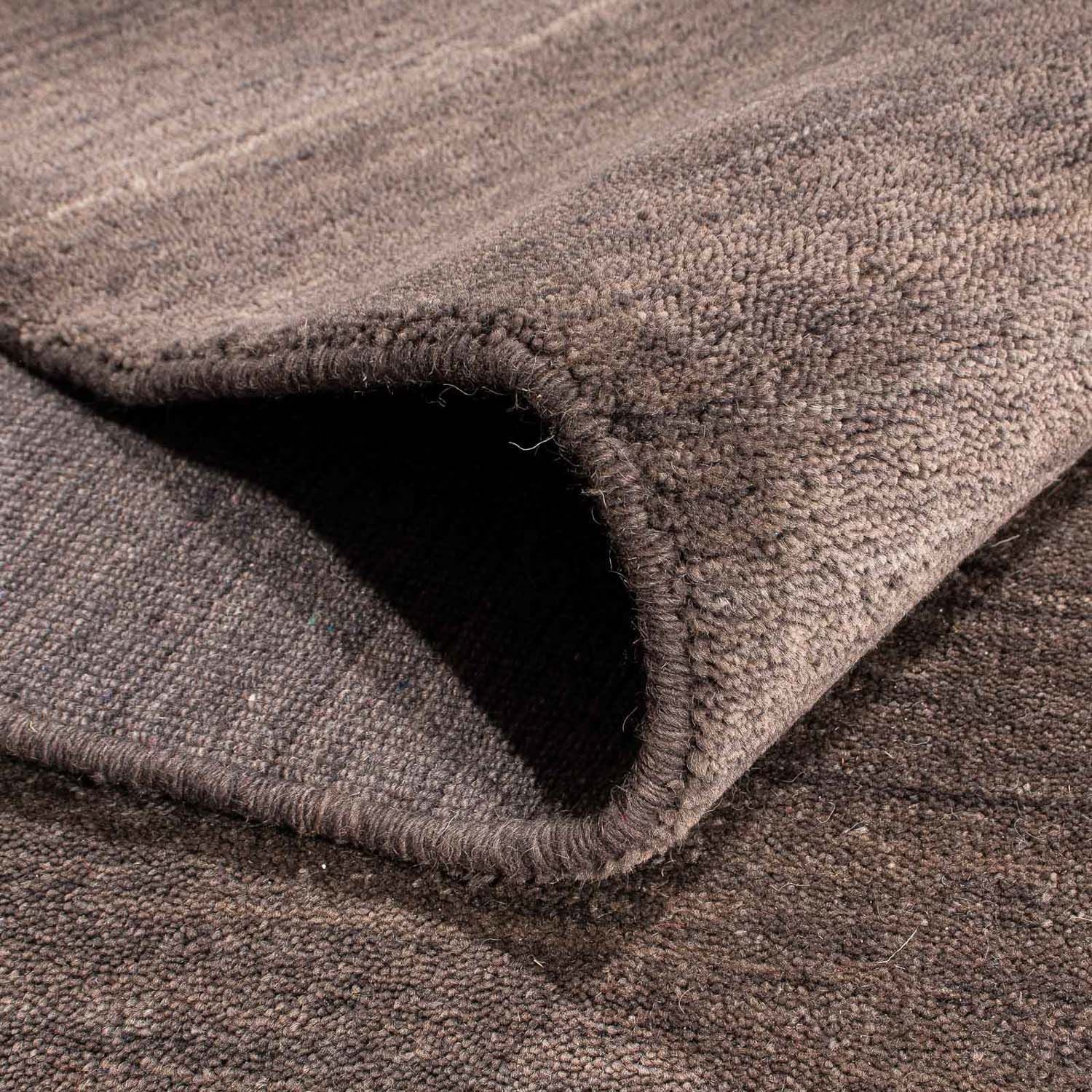 Tappeto Gabbeh - Indus - 298 x 200 cm - marrone scuro