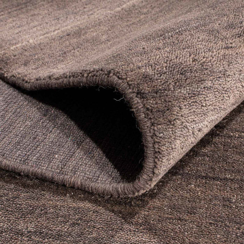 Tappeto Gabbeh - Indus - 298 x 200 cm - marrone scuro