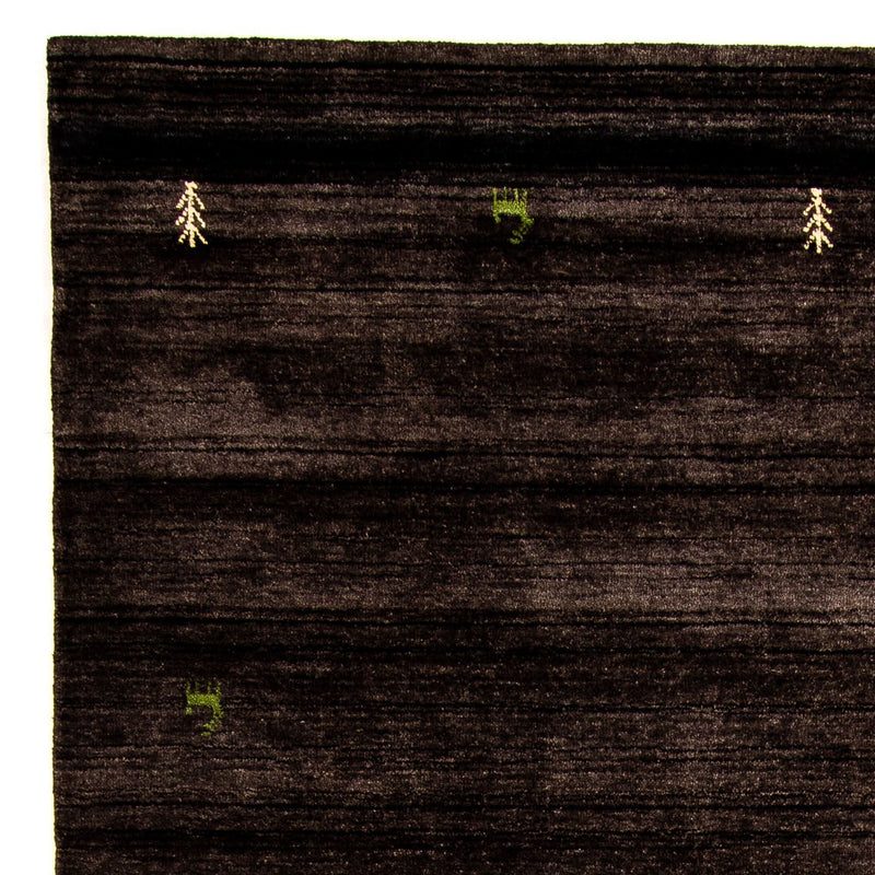 Tappeto Gabbeh - Indus - 295 x 203 cm - marrone scuro