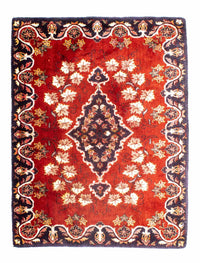 Tappeto Persero - Keshan quadrato  - 97 x 77 cm - rosso