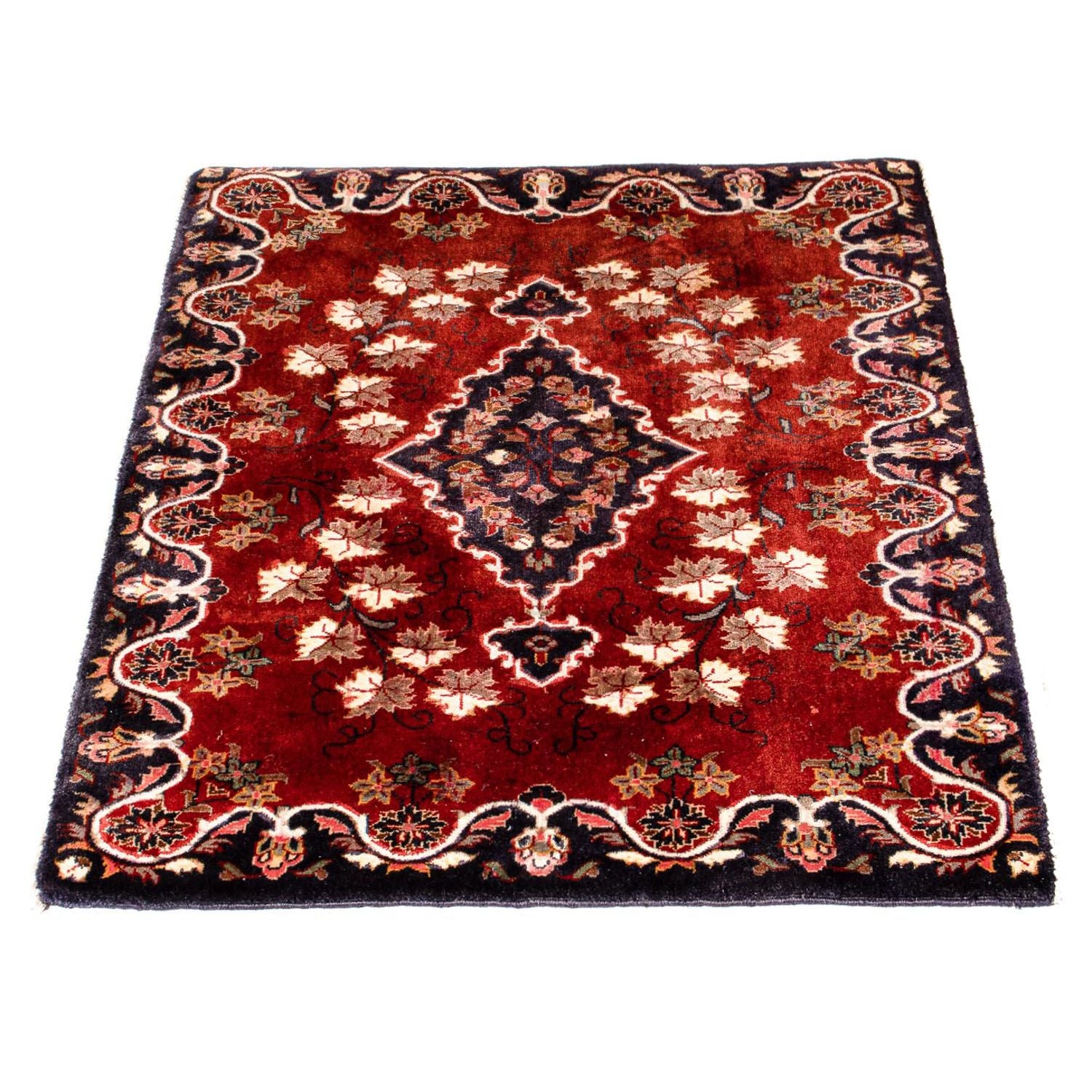 Tappeto Persero - Keshan quadrato  - 97 x 77 cm - rosso
