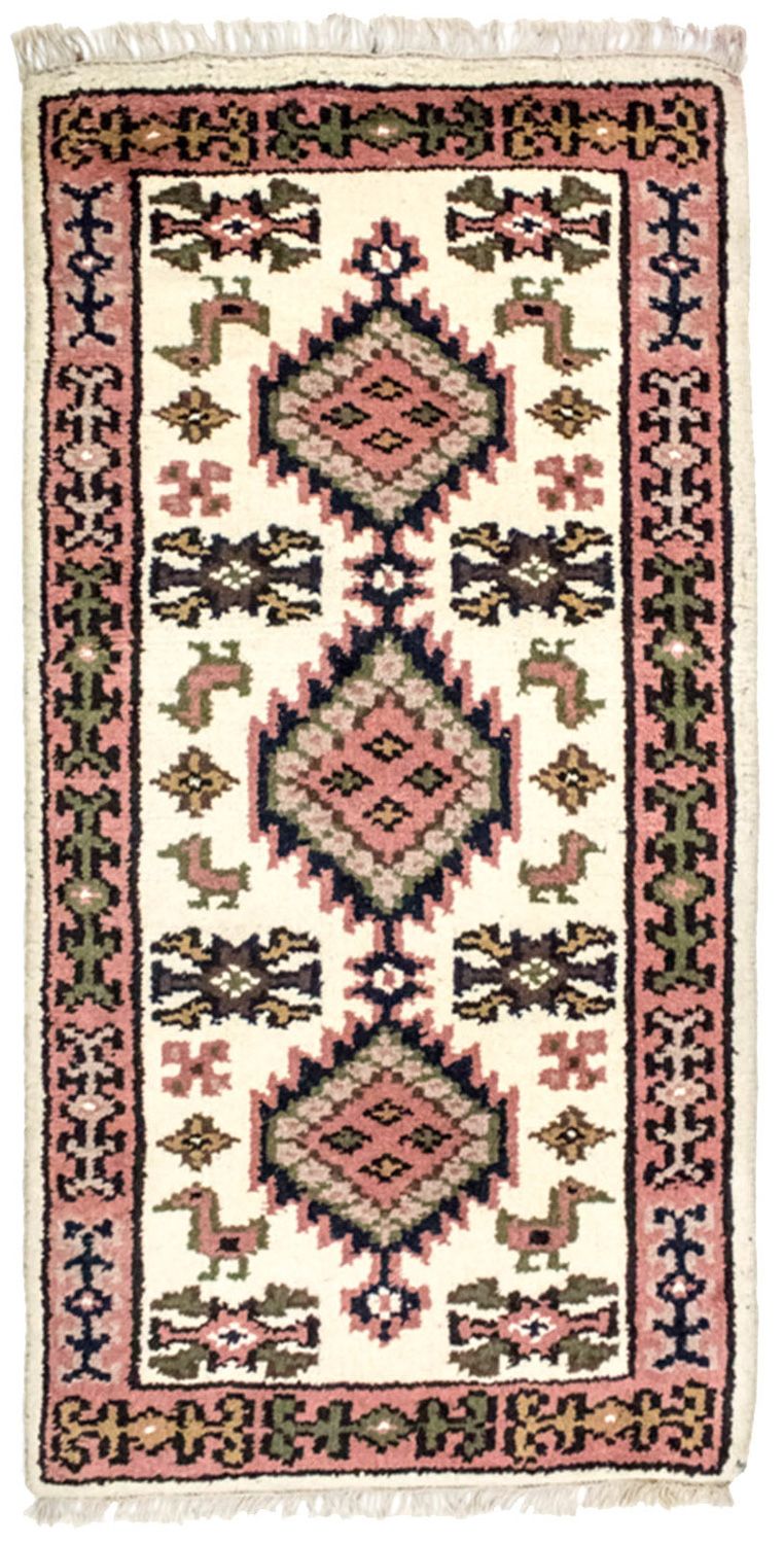 Tappeto orientale - 140 x 70 cm - beige