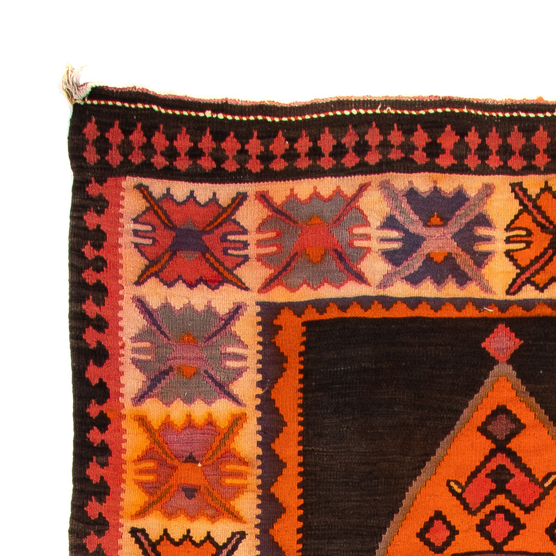 Tappeto corsia Tappeto Kelim - Vecchio - 380 x 150 cm - multicolore