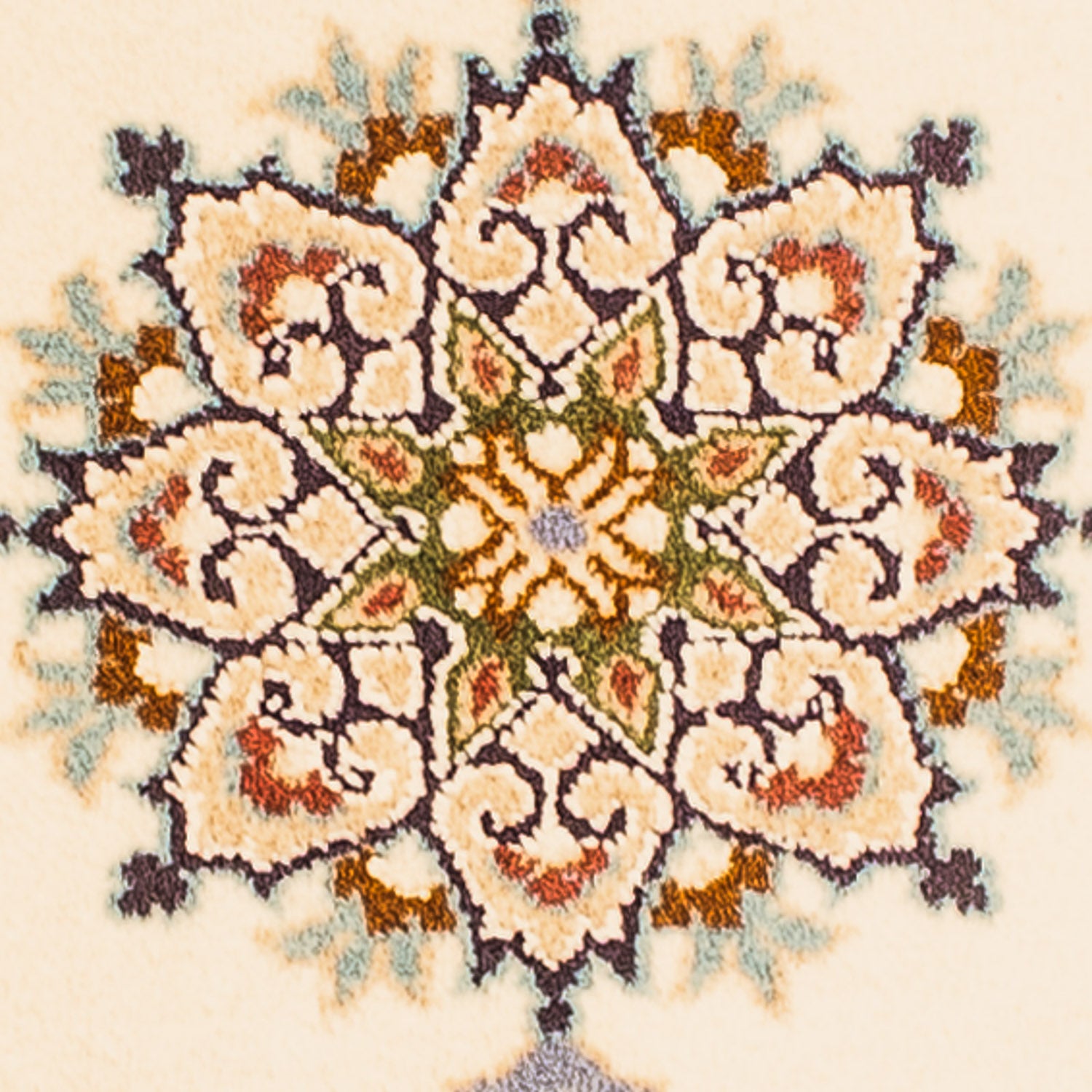 Tappeto Persero - Nain - 78 x 60 cm - beige