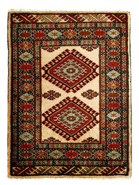 Tappeto Turkaman - 94 x 67 cm - beige