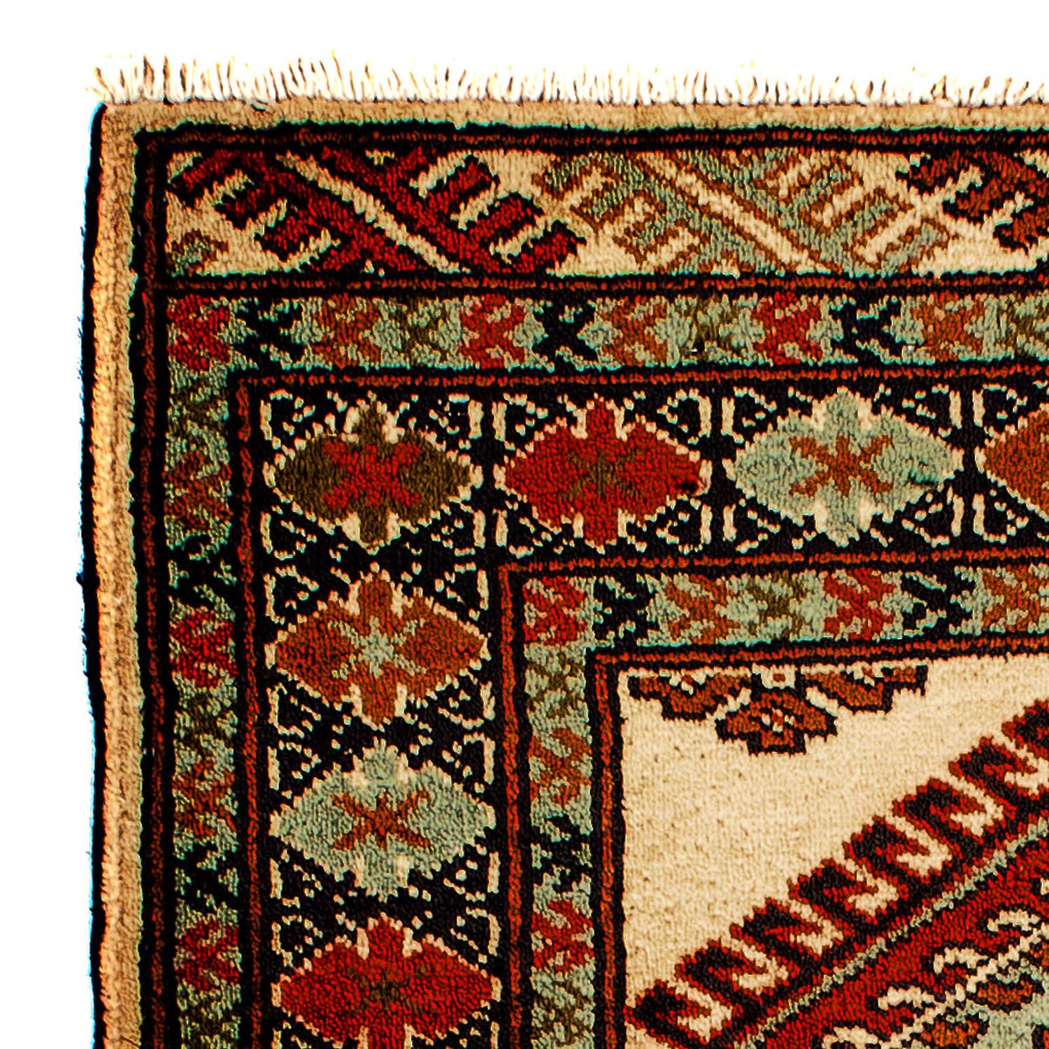 Tappeto Turkaman - 94 x 67 cm - beige