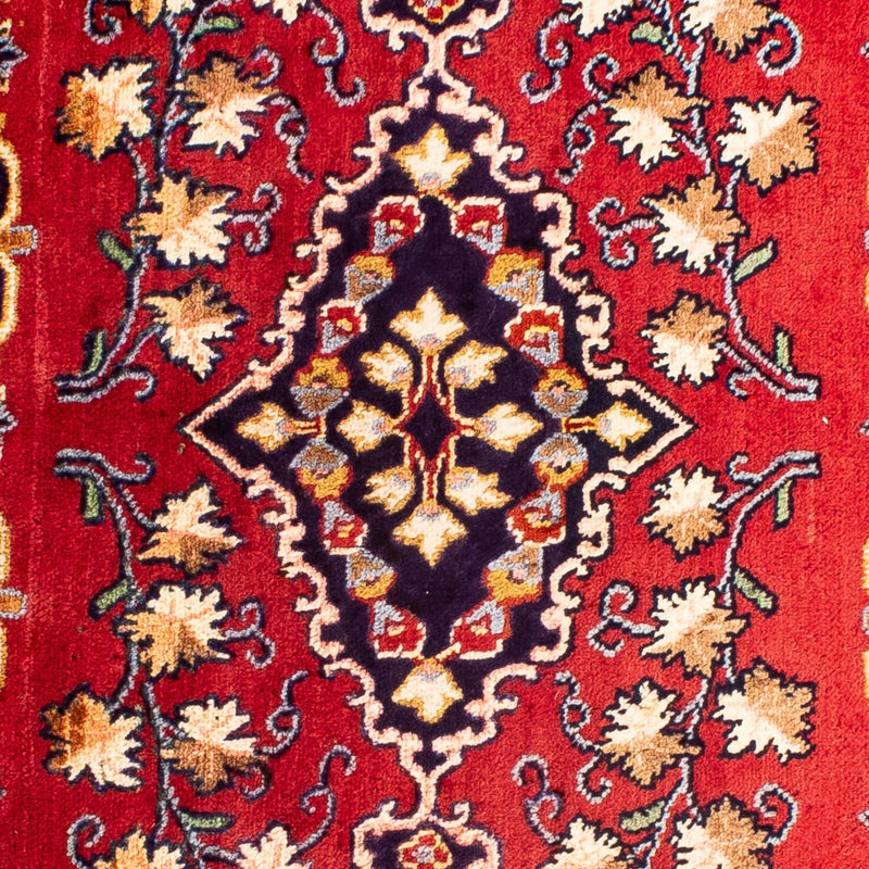 Tappeto Persero - Keshan - 88 x 62 cm - rosso scuro