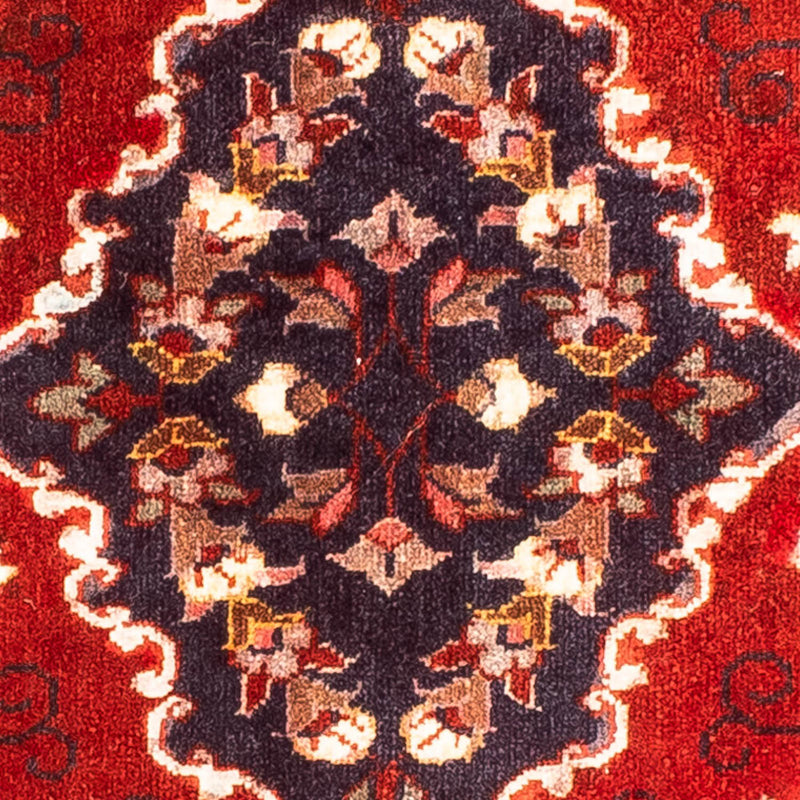 Tappeto Persero - Keshan quadrato  - 97 x 77 cm - rosso scuro