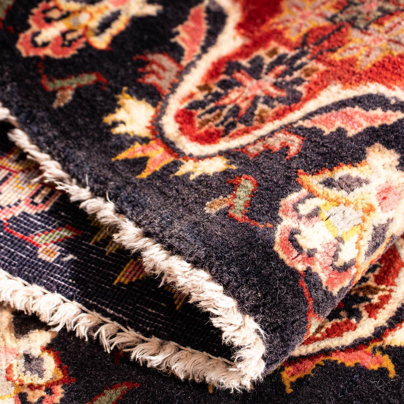 Tappeto Persero - Keshan quadrato  - 97 x 77 cm - rosso scuro