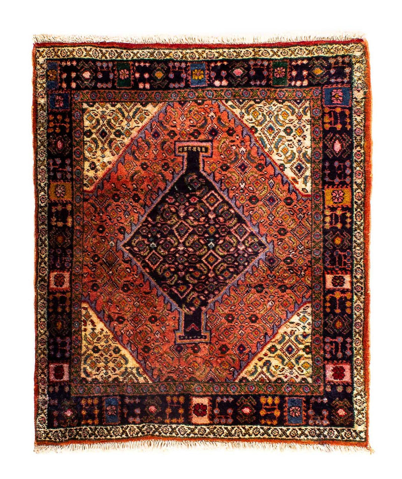 Tappeto Persero - Nomade quadrato  - 91 x 77 cm - rosso chiaro