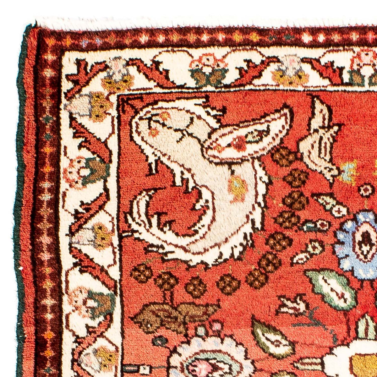 Tappeto Persero - Classico quadrato  - 81 x 75 cm - rosso