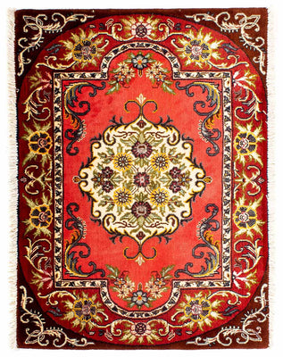 Tappeto Persero - Keshan - 96 x 68 cm - rosso