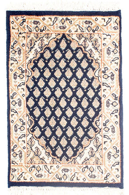 Tappeto orientale - Mir - Indus - 54 x 40 cm - blu scuro