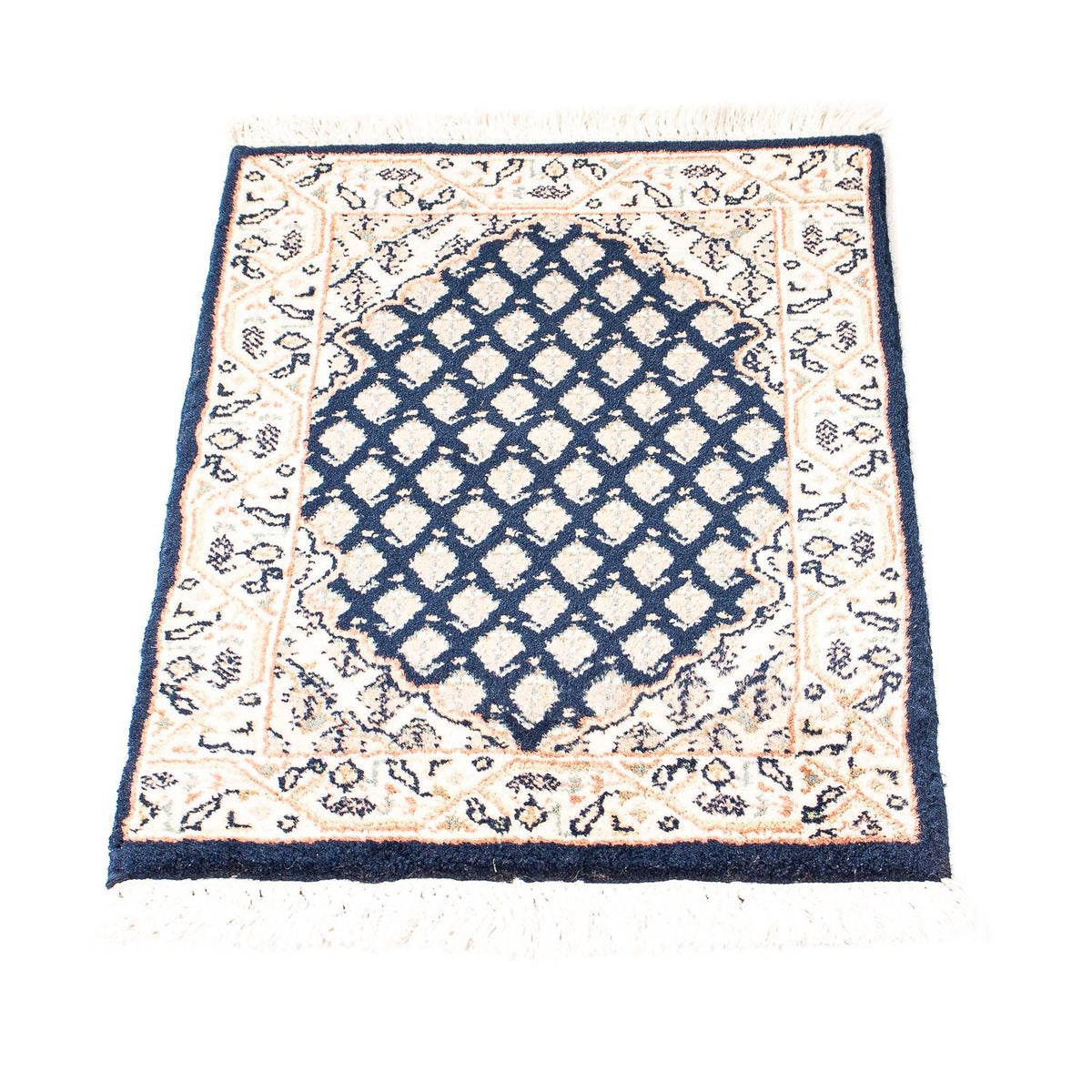 Tappeto orientale - Mir - Indus - 54 x 40 cm - blu scuro