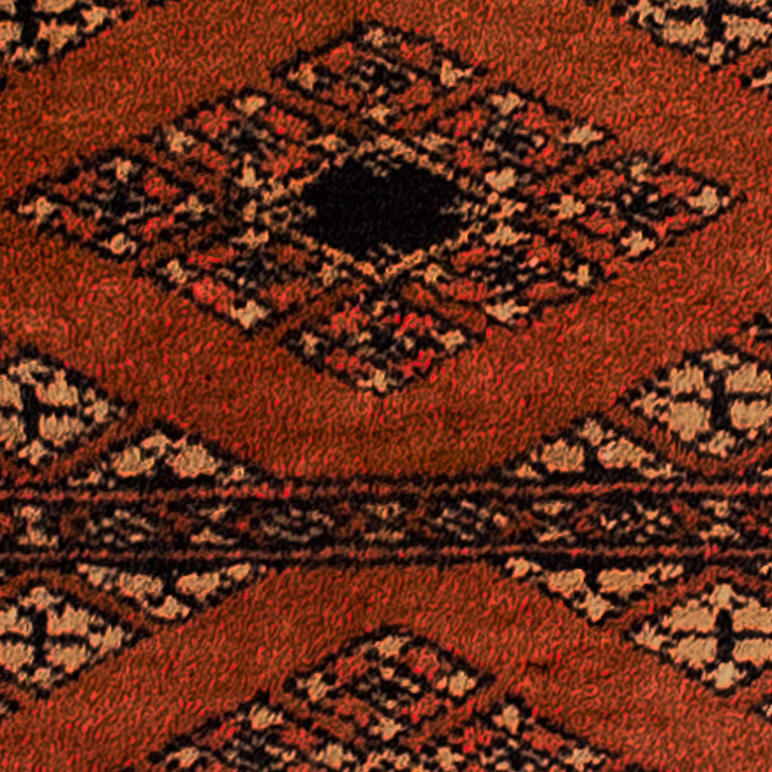 Tappeto Pakistani - 63 x 32 cm - rosso scuro